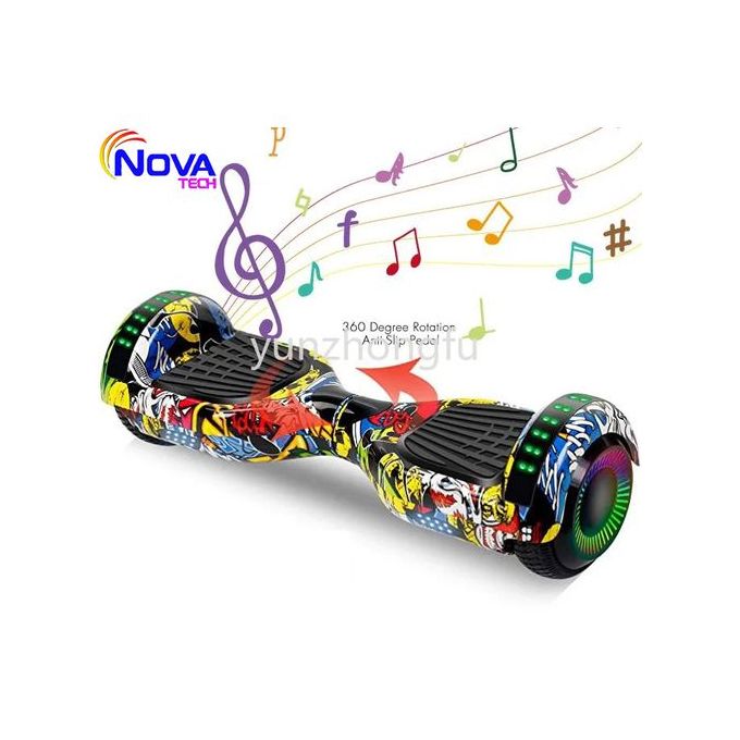 Hoverboard Mp3 Music - Bluetooth - Lumineux 6,5&