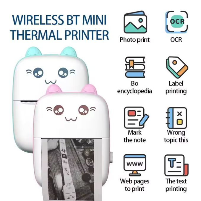 Mini Imprimante thermique portable C9